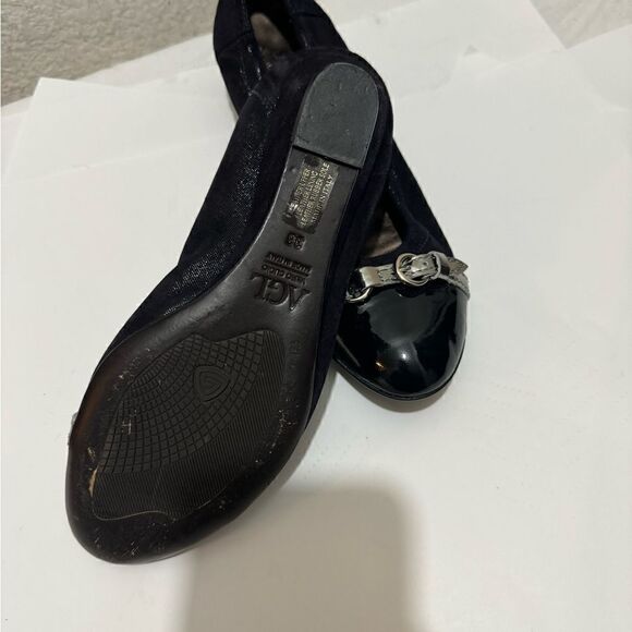 AGL Flats glitter black metallic 38 - Picture 3 of 8